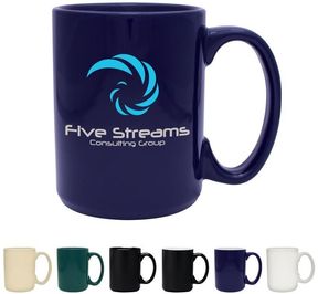 15 Oz. Atlas Collection Ceramic Mug